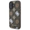 Guess GUHMP16SP4RPSW iPhone 16 6.1 brązowy/brown hardcase 4G Printed Stripes MagSafe